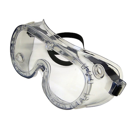 Mcr Safety 22 Series, Ventless Safety Goggles Goggles, PVC Frame, Clear Lens, UV-AF Anti-Fog, 36 PK 2237R